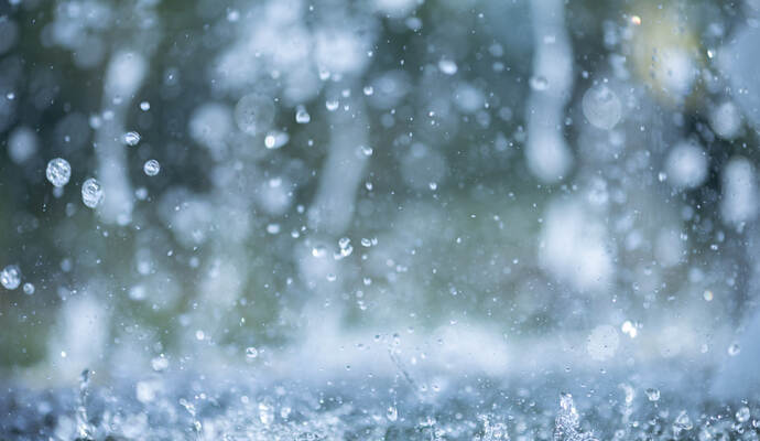 Viel Regen hat es auch in der PZ-Region gegeben. Zum Teil wurde sogar eine Unwetter-Warnung ausgesprochen.