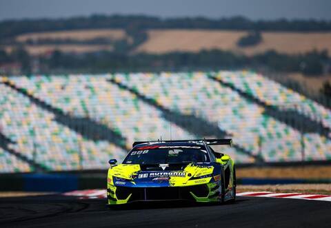 Der Lamborghini des Teams Rutronik Racing Gruppe.