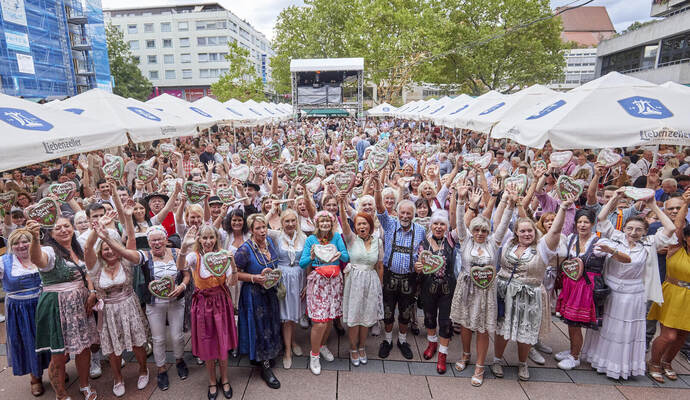 39. Oechsle Fest. Dirndl-Abend