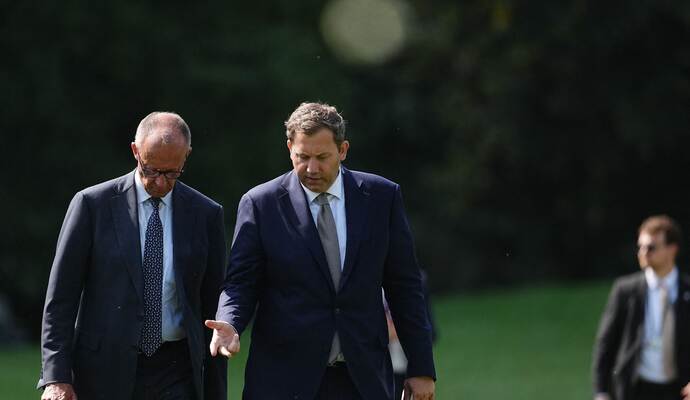 Lars Klingbeil und Friedrich Merz