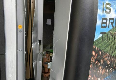 Wieder wurden Automaten im Amtsgericht aufgebrochen.