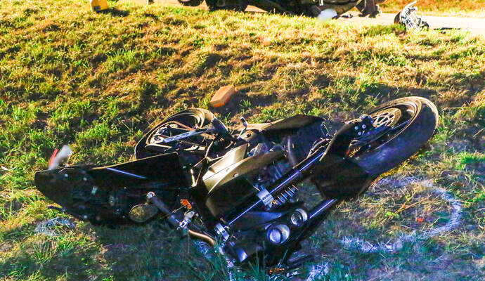 Bei dem Unfall ist ein 34 Jahre alter Motorradfahrer gestorben.