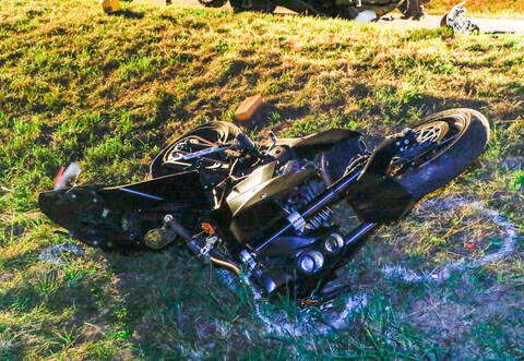 Bei dem Unfall ist ein 34 Jahre alter Motorradfahrer gestorben.