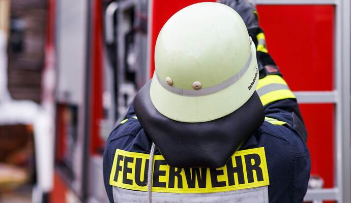 Feuerwehreinsatz in Horst