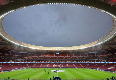 Das Finalstadium in Madrid