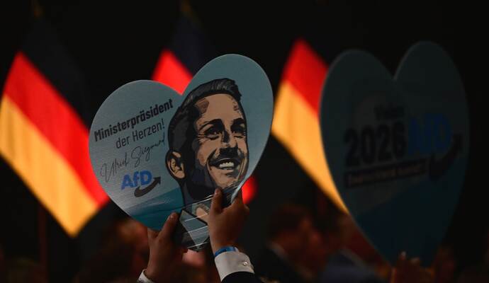 Landtagswahl in Sachsen-Anhalt - Wahlparty AfD