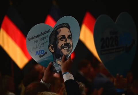 Landtagswahl in Sachsen-Anhalt - Wahlparty AfD