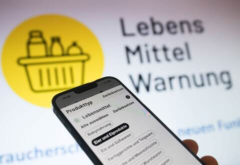 Lebensmittelrückruf