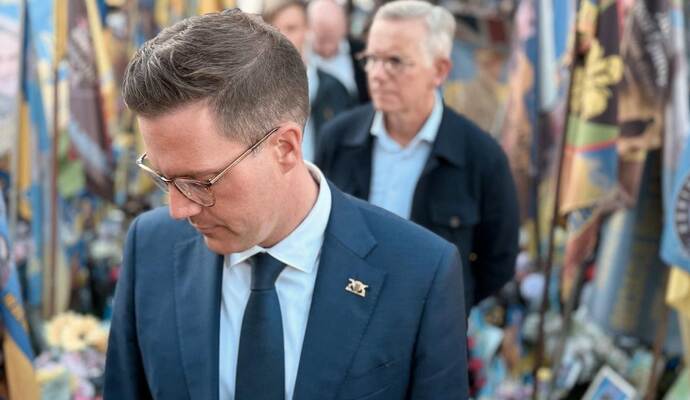 Baden-Württembergs Innenminister Hagel in der Ukraine