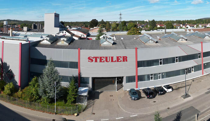 Steuler Fliesen Mühlacker Luftbild