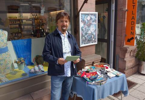 Der frühere Kurorchester-Chef Marcel Baluta macht einen Besuch.