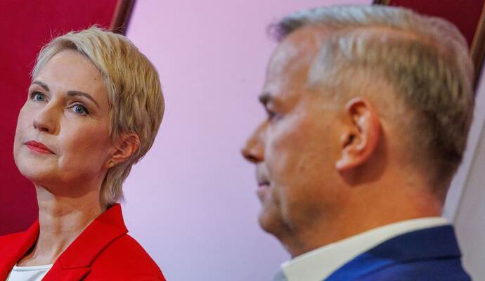 TV-Duell vor Landtagswahl Mecklenburg-Vorpommern