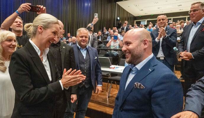 Alice Weidel und Markus Frohnmaier
