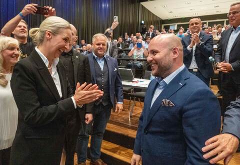 Alice Weidel und Markus Frohnmaier