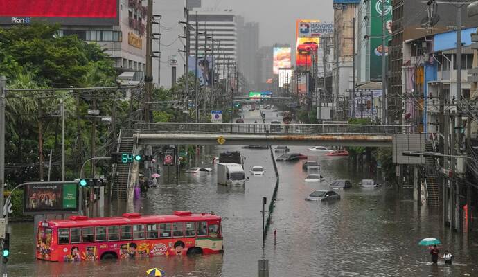 Überschwemmungen in Thailand