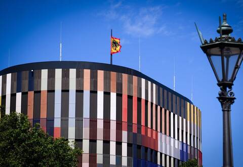 Umzug des Bundespräsidenten - Standarte