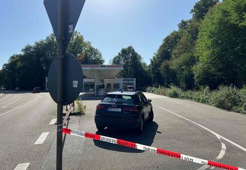 An einer Tankstelle in Remchingen hatte es Anfang September einen blutigen Streit gegeben.
