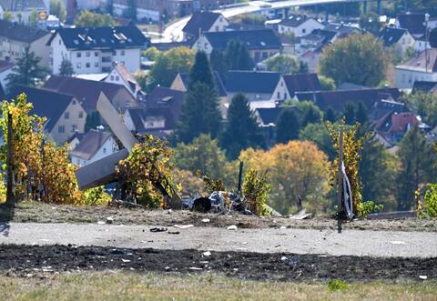 Kleinflugzeug im Landkreis Heilbronn abgestürzt