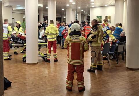 Brand in Rehaklinik: 267 Menschen evakuiert