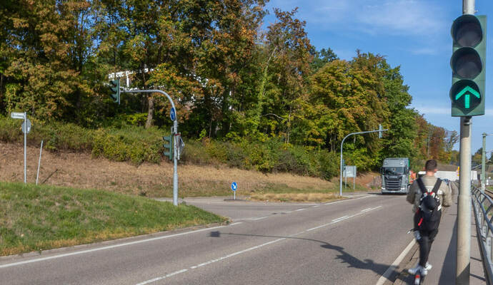 Birkenfeld Kirchweg B294 Unfall