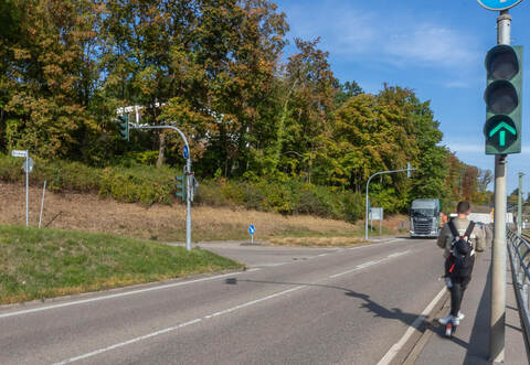 Birkenfeld Kirchweg B294 Unfall