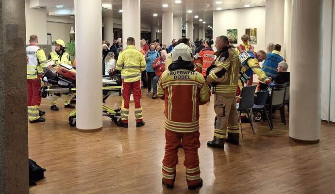 Brand in Rehaklinik: 267 Menschen evakuiert