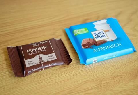 Rechtsstreit mit Ritter Sport um quadratische Haferriegel