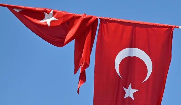 Türkische Nationalflagge