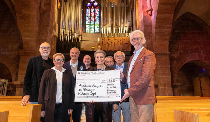 Abschluss Orgelfinanzierung Schlosskirche