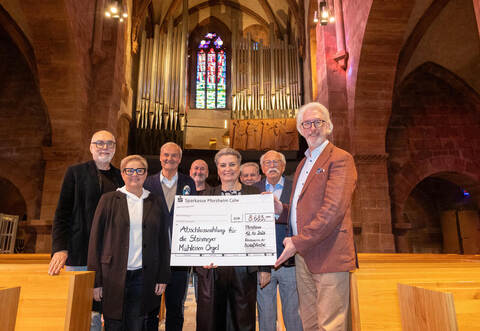 Abschluss Orgelfinanzierung Schlosskirche