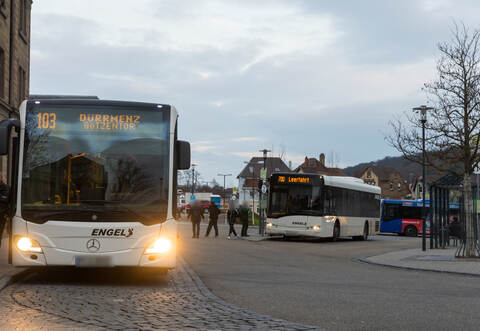 Der Verkehr der Stadtbusse in Mühlacker wird derzeit noch von den dortigen Stadtwerken organisiert – zukünftig aber wohl vom Enzkreis.