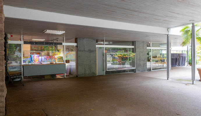 Wildbad Ladenzeile Kurpark Schließt
