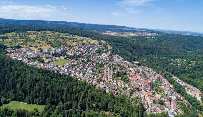 Luftbild Würm