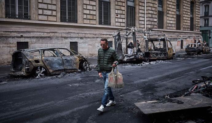 Proteste in Frankreich