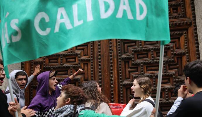 Proteste in Madrid