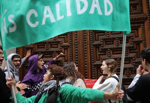 Proteste in Madrid