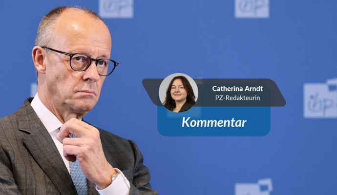 Ein Kommentar von PZ-Redakteurin Catherina Arndt zu Friedrich Merz.