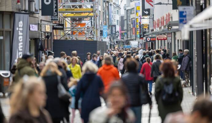 Innenstadt Köln - Fußgängerzone