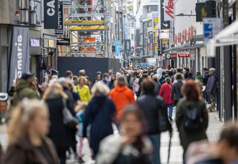 Innenstadt Köln - Fußgängerzone