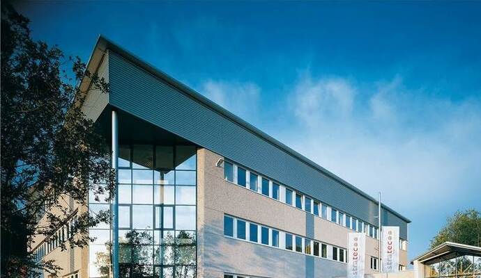 Die Stratec AG in Birkenfeld-Gräfenhausen. Die Stratec AG in Birkenfeld-Gräfenhausen.