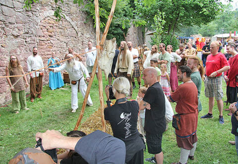 Das Spectaculum bietet Unterhaltugn für ale Altersklassen.