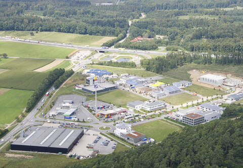 Das Heimsheimer Gewerbegebiet Egelsee.​