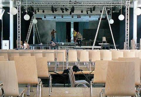 500 Sitzplätze bietet der Zuschauerraum in der Wildbader Trinkhalle.