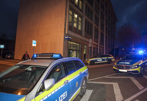 Die Polizei war mit zahlreichen Beamten vor Ort, um die Lage am Hauptbahnhof zu beruhigen.