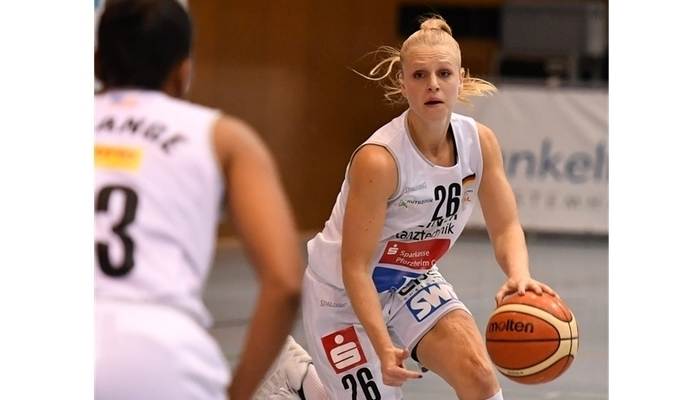 Sterne-Spielerin Stina Barnert. Sterne-Spielerin Stina Barnert.