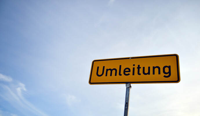 In Richtung Straubenhardt müssen Autofahrer ab Montag in Birkenfeld eine Umleitung nehmen. In Richtung Straubenhardt müssen Autofahrer ab Montag in Birkenfeld eine Umleitung nehmen.