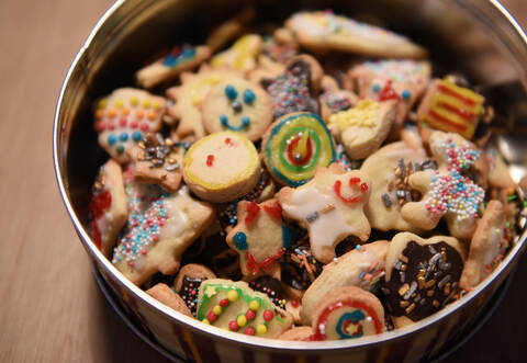 Als Trost nahmen die Einbrecher ein paar Kekse mit.