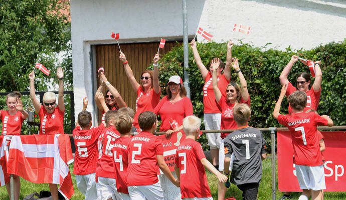 Großer Jubel beim FC Dietlingen (Dänemark): Die Mannschaft zog ins Finale am Sonntag ein.