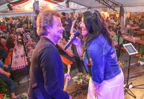 Partystimmung auf der Mess: Zum Abschluss wurde nochmal richtig gefeiert.