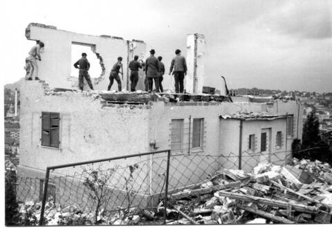 Auf die Zerstörung folgte vielerorts der Wiederaufbau - auch hier in Pforzheim.